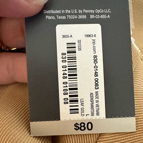 Worthington| NWT Oversized Tan Blazer - Picture 11 of 12